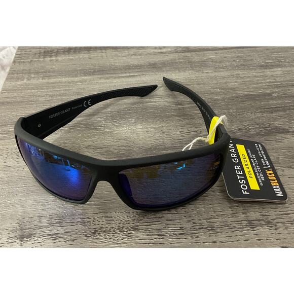 NWT Foster Grant Maxblock Polarized Sunglasses - Picture 1 of 5